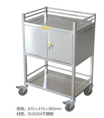 醫(yī)院不銹鋼推車